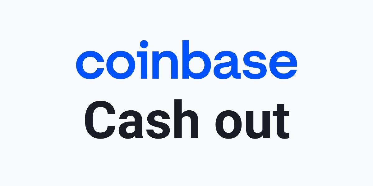 How to cash out on Coinbase