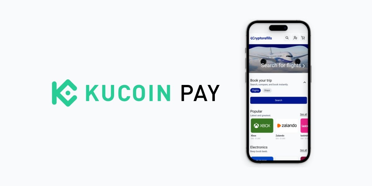 KuCoin Pay is now available on Cryptorefills KuCoin Pay is now available on Cryptorefills