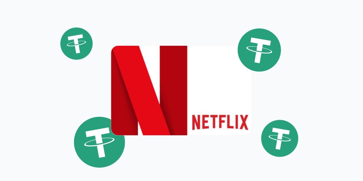Cómo comprar una tarjeta de regalo de Netflix con USDT