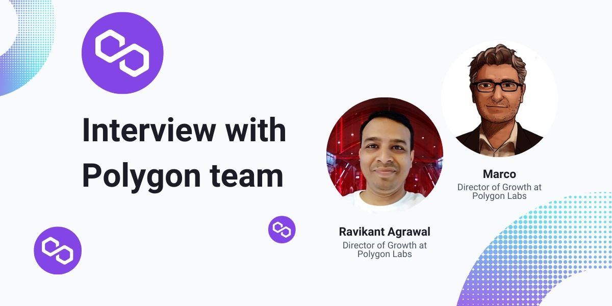 An interesting interview about Polygon ethos and values with Ravi and Marco