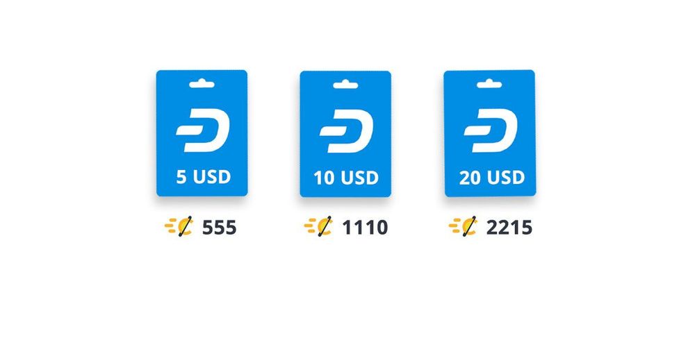 Special Dash Rewards are available on CryptoRefills
