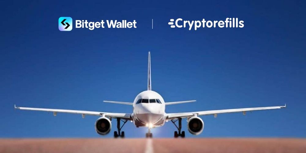 Bitget Wallet partners with Cryptorefills to enable crypto travel payments in 180 countries