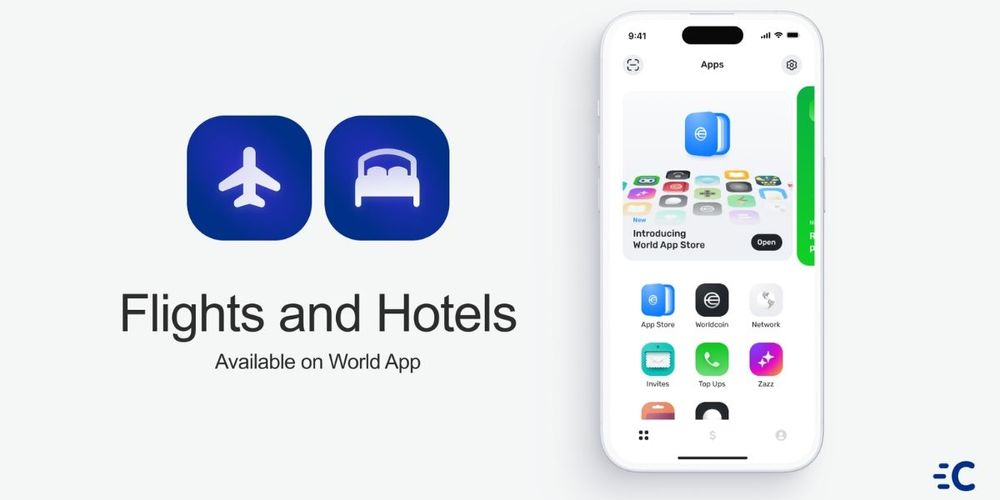 Cryptorefills launches “Flights” and “Hotels” Mini Apps on World App