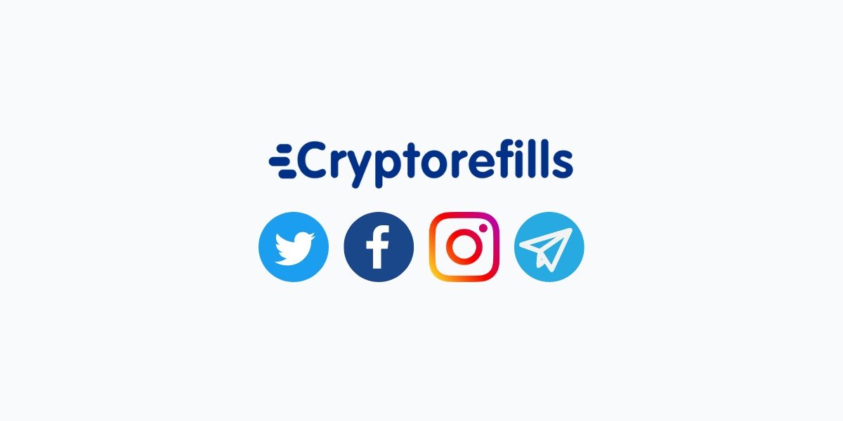 Why following Cryptorefills on multiple channels is a smart move?