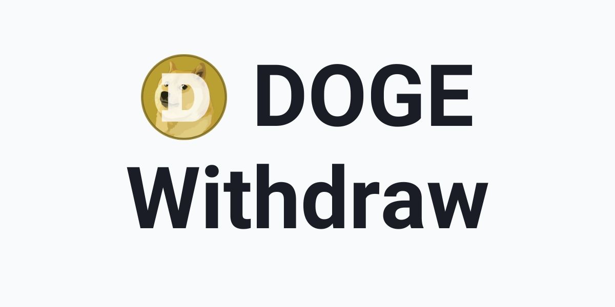 How to cash out DOGE